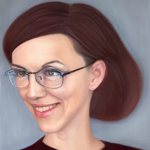 Prompt: naomi betterman corporate portrait, professional profile picture, hyperreal lifelike detailed uncanny valley realism