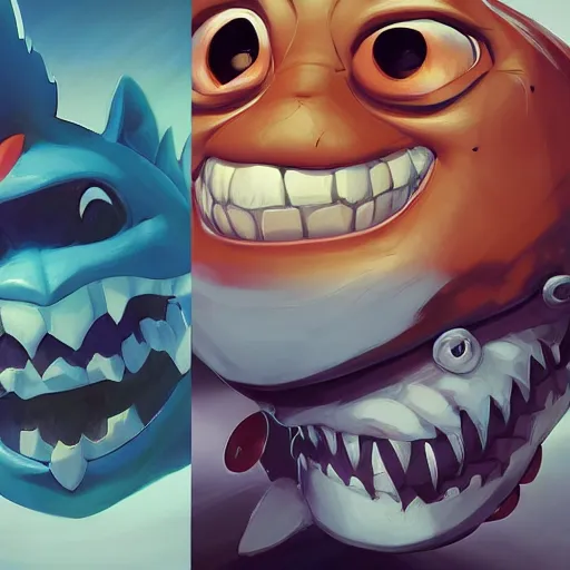 Image similar to face icon stylized minimalist street sharks, loftis, cory behance hd by jesper ejsing, by rhads, makoto shinkai and lois van baarle, ilya kuvshinov, rossdraws global illumination