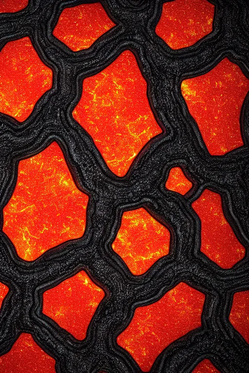 Prompt: A single elemental firestone alone, burning hot and covered in flowing fluid art. Set aflame. Ruby Stone. Liquid Gold. Lava. Crystal structure. Hexagon. Glowing Hot. Spirals. Melting. Intricate. Hyper Real. 4K. Octane Render. Empty Background. Black Background.