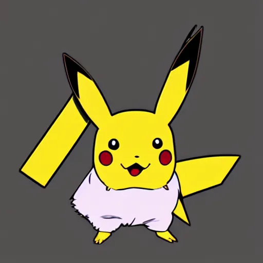 Image similar to pikachu but there is something slightly off, a subtle uncanny change