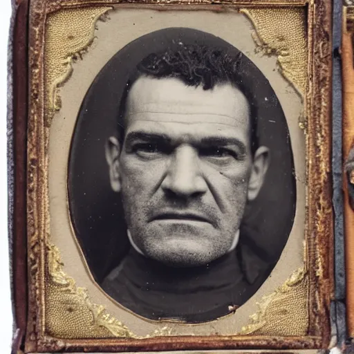 Prompt: ambrotype conspicuous detailed portrait of antonio banderas at elderly age of 1 0 5