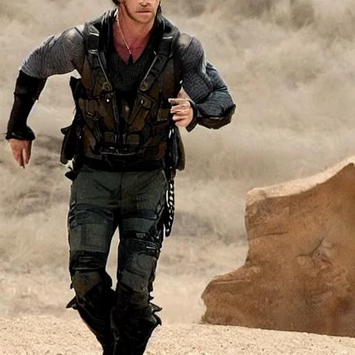 Prompt: chris hemsworth as the jackal