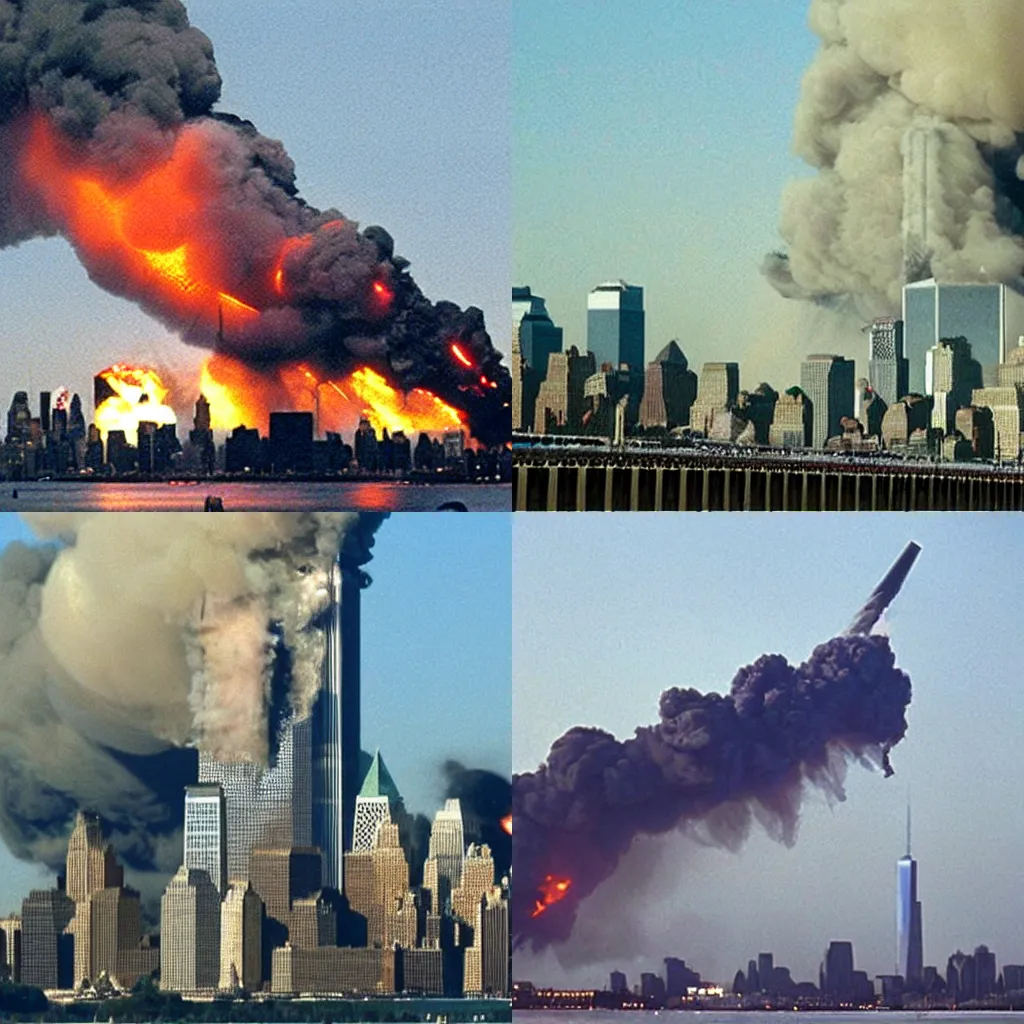 Prompt: 9/11 attack