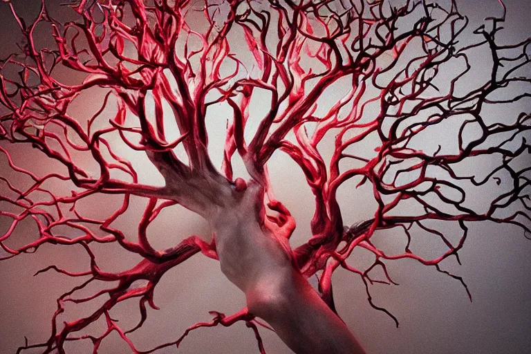 holy-grail-tree-of-life-brains-heart-red-veins-stable-diffusion