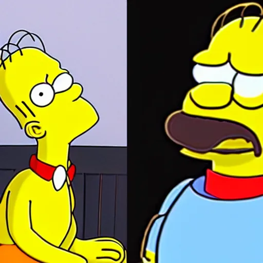 Prompt: Homer Simpson as a muppet