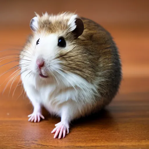 Image similar to anthropomorphic! furry, hamster, 8 k, hd