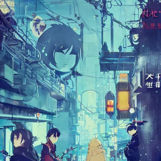 Prompt: poster for a film fantasy japanese animation called the subway killer, 8 k, hd, dustin nguyen, akihiko yoshida, greg tocchini, greg rutkowski, cliff chiang