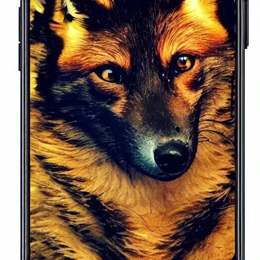 Image similar to 🦊📱