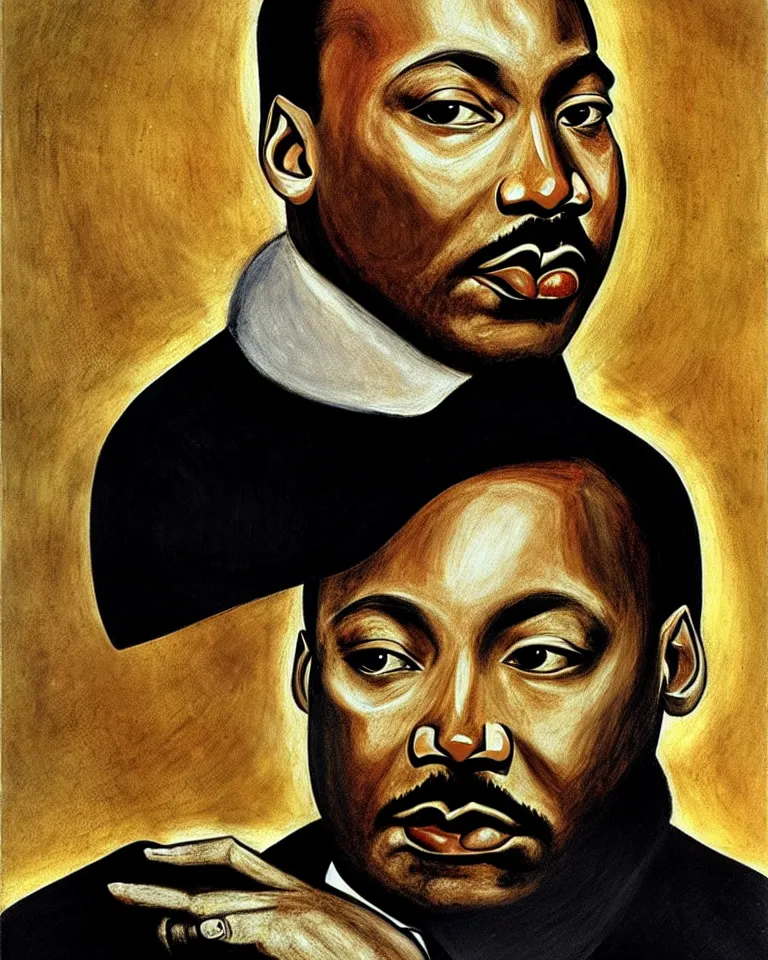 Image similar to martin luther king, jr. by el greco.