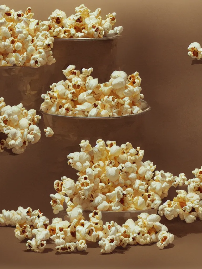 Image similar to popcorn by disney concept artists, blunt borders, rule of thirds