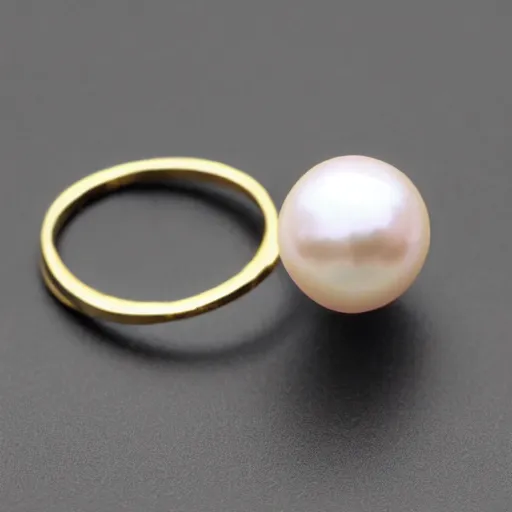 Image similar to of two girl wiring pearl ring