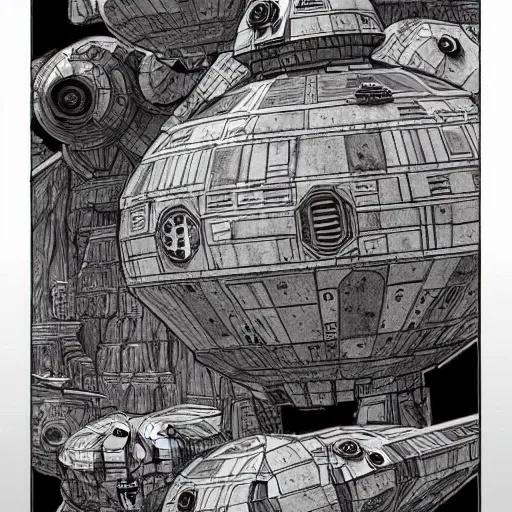 Image similar to highly detailed doodle art of scenes from star wars concept art fanart, detailed and intricate environment