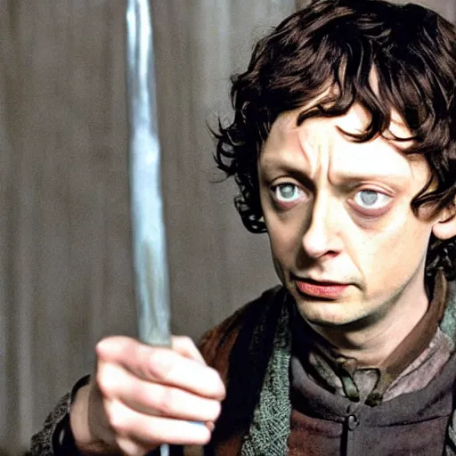 Prompt: DJ Qualls as Frodo