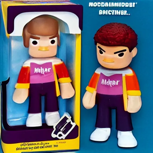 Image similar to dexter morgan 1 9 8 0 s mcdonald ’ s happy meal toys gothic