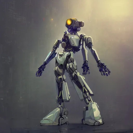 Image similar to anthropomorphic mecha, futurism, cyberpunk, au naturel, hyper detailed, digital art, trending in artstation, cinematic lighting, studio quality, smooth render, unreal engine 5 rendered, octane rendered, art style by klimt and nixeu and ian sprigger and wlop and krenz cushart