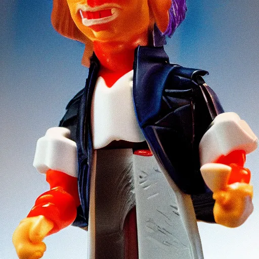 Image similar to happy meal toy of steve buscemi from bill & ted's excellent adventure the movie, 4 k, highly detailed, award winning, look at all that detail!