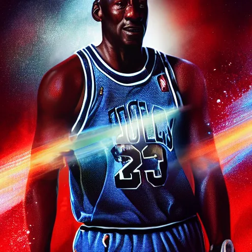 Prompt: time variance authority tva captures michael jordan, 4 k resolution, detailed, high quality, hq artwork, coherent, insane detail, concept art, character concept, character full body portrait