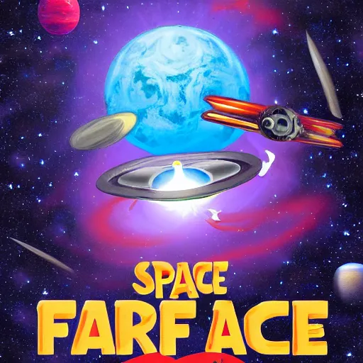 Image similar to space farce