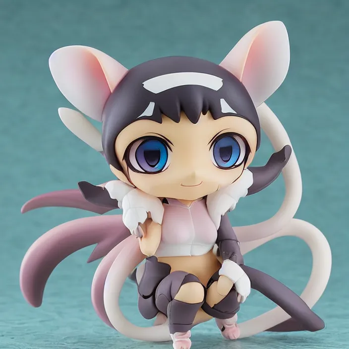 Image similar to Sugar Glider, An anime Nendoroid of sugar glider, figurine, detailed product photo