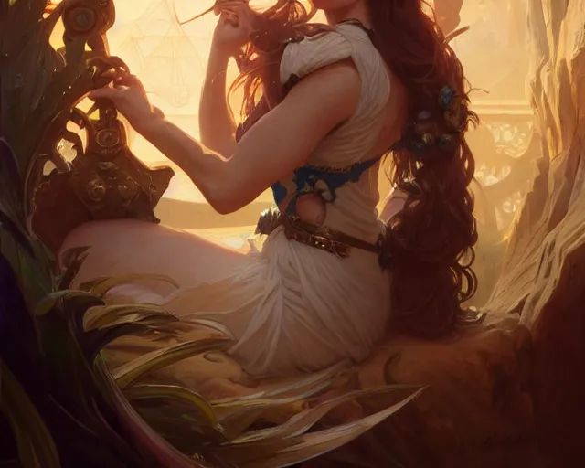 Image similar to photography of davis marc, deep focus, d & d, fantasy, intricate, elegant, highly detailed, digital painting, artstation, concept art, matte, sharp focus, illustration, hearthstone, art by artgerm and greg rutkowski and alphonse mucha