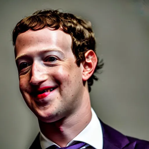 Prompt: mark zuckerberg as the joker