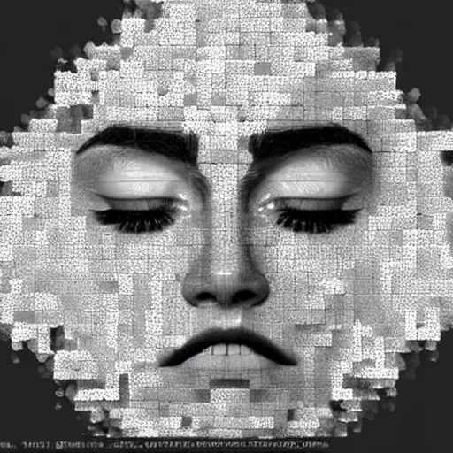 Image similar to infinite fractals of emma watson face