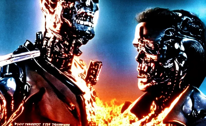 Image similar to the terminator starring wilford brimley vfx film