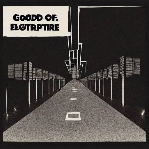 Image similar to Photograph. Album cover. Godspeed You Black Emperor. Street lights. Extremely detailed.