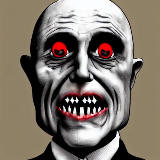 Image similar to Rudy Giuliani as Nosferatu