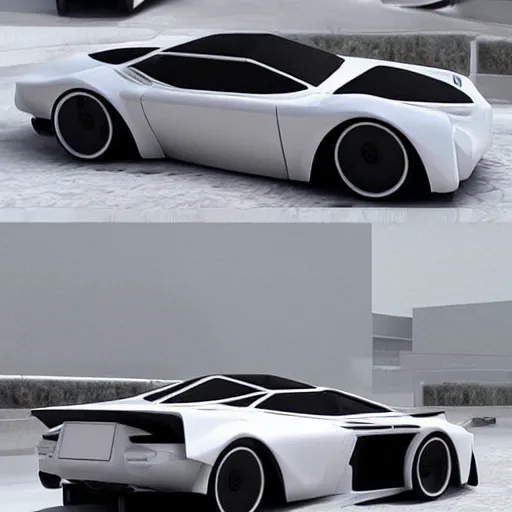 Prompt: khyzyl saleem car :: Rolls-Royce 103EX : medium size: 7, u, x, y, o medium size form panels: motherboard medium size forms : zaha hadid architecture big size forms: brutalist medium size forms: sci-fi futuristic setting: Ash Thorp car: ultra realistic phtotography, keyshot render, octane render, unreal engine 5 render , high oiled liquid glossy specularity reflections, ultra detailed, 4k, 8k, 16k: blade runner 2049 color colors : Cyberpunk 2077, ghost in the shell, thor 2 marvel film colors: cinematic, high contrast: tilt shift: sharp focus