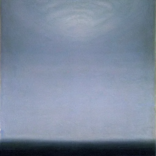 Image similar to the abstract painting'arctic void ', by caspar david friedrich!!!, by rothko!!!