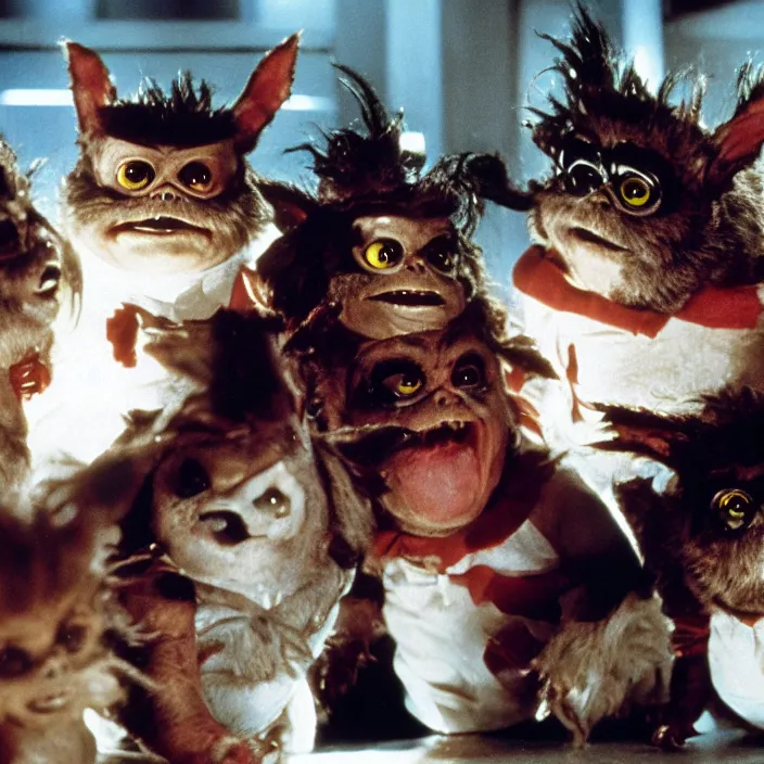 Image similar to jack black starring in gremlins, 8 k,