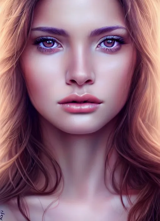 Image similar to a gorgeous female photo, professionally retouched, realistic skin texture, smooth face, perfect eyes, symmetrical, full body shot, wide angle, sharp focus, 8 k high definition, insanely detailed, intricate, elegant, art by artgerm