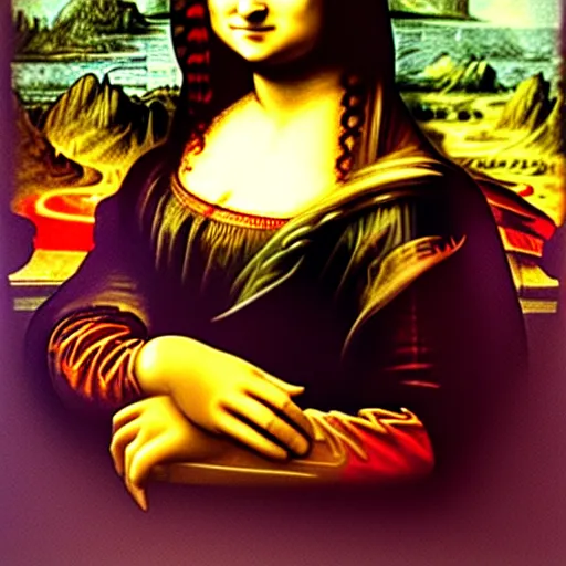 Image similar to the mona lisa