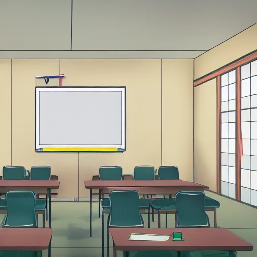 Classroom sunlight anime visual novel game. Generate Ai 27736758 Stock  Photo at Vecteezy