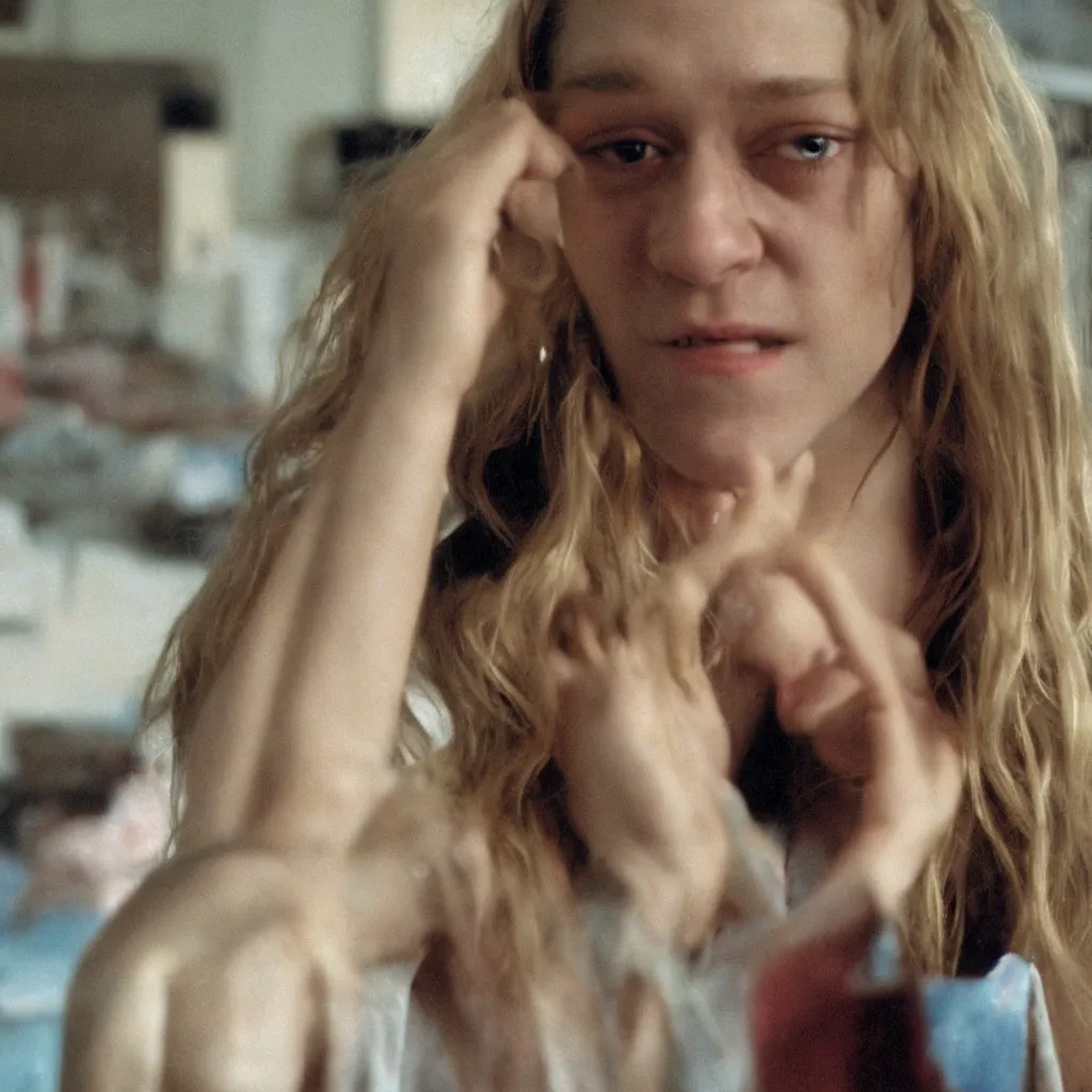 Image similar to chloe sevigny in movie kids by larry clark 8 k