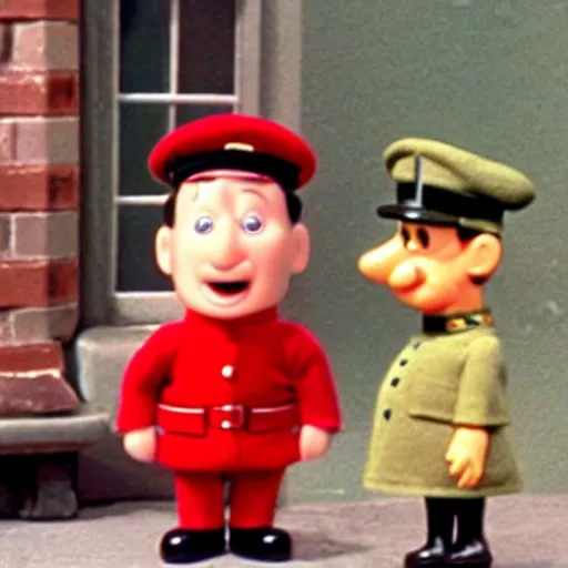 Image similar to herman goering in postman pat