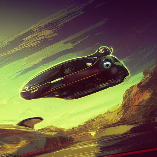 Image similar to solarpunk hovercar, clean energy, green technology, highway, sunny day, futurism, intricate, glow, highly detailed, digital painting, artstation, concept art, smooth, sharp focus, epic landscape, art by akihiko yoshida and tim mcburnie and anato finnstark