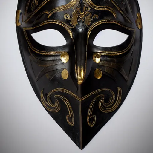 Image similar to venetian bauta mask