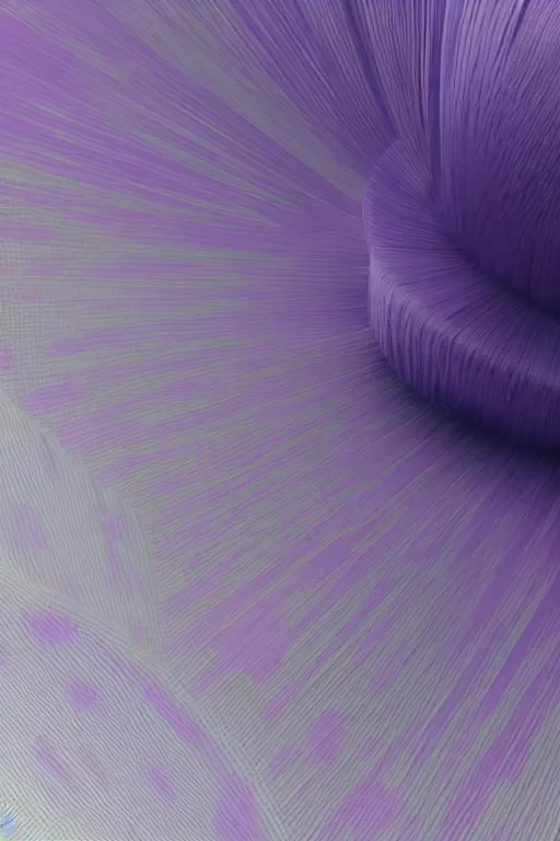 Prompt: a purple and blue sterlizia, a computer rendering by agnes lawrence pelton, featured on polycount, computer art, rendered in cinema 4 d, octane render, rendered in maya