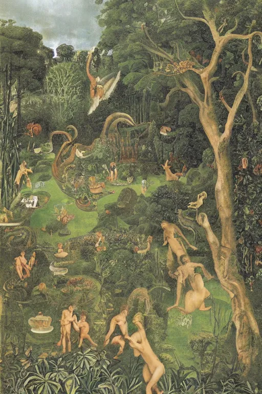 Image similar to photograph of garden of eden