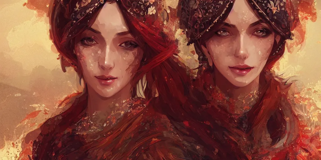 Prompt: a beautiful turkish woman, intricate, highly detailed, digital painting, digital portrait, rich vivid colors, ambient lighting, sharp focus, official media, anime key visual, concept art, illustration, art by wlop