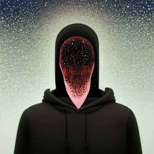 Prompt: utopian Galaxy, raf simons Black Hoodie fashion couture, intricately detailed tiny humanoid inside an hourglass in the style of Emiliano Ponzi and Chris Ware, futuristic 1990s contemporary art, sci-fi,eye glass, inside view, humanoid pov, intricate artwork by Tooth Wu and wlop and beeple, octane render, trending on artstation, greg rutkowski very coherent symmetrical artwork, depth field, unreal engine, cinematic, hyper realism, high detail, octane cinema 4D render, A24 cinematography, 8k