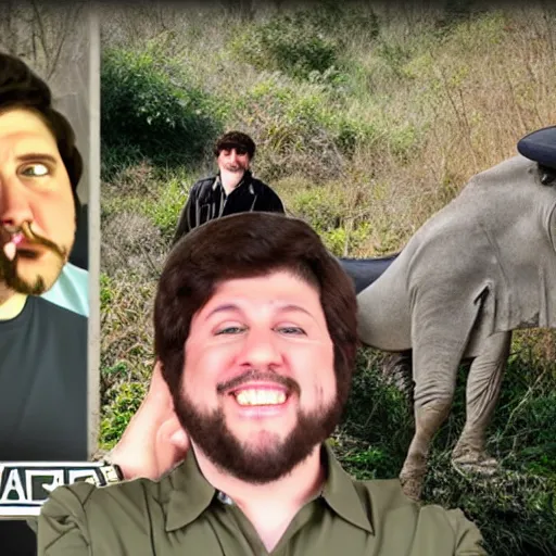 Image similar to Jontron goes on safari