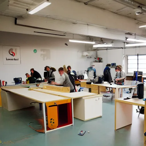 Image similar to openlandlab a makerspace, fablab, openecolab, hackerspace on the country side