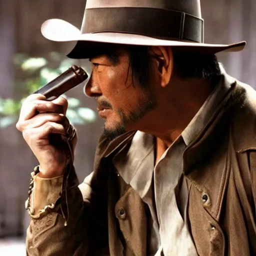 Image similar to Kaneshiro Takeshi as Indiana Jones