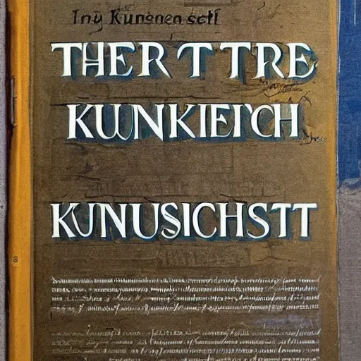 Prompt: Text Wirklichkeit und Kunstgeschichte