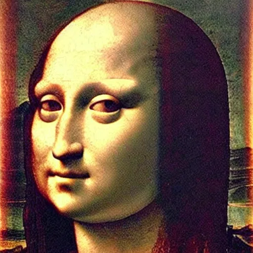The bald Monalisa painting editorial photography. Image of famous