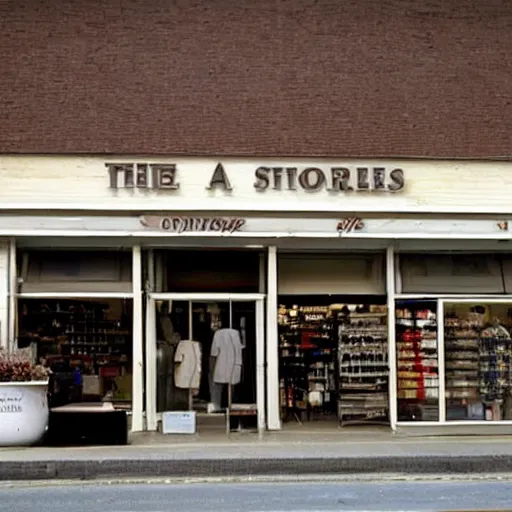 Image similar to photograph of a store from 2 0 0 7