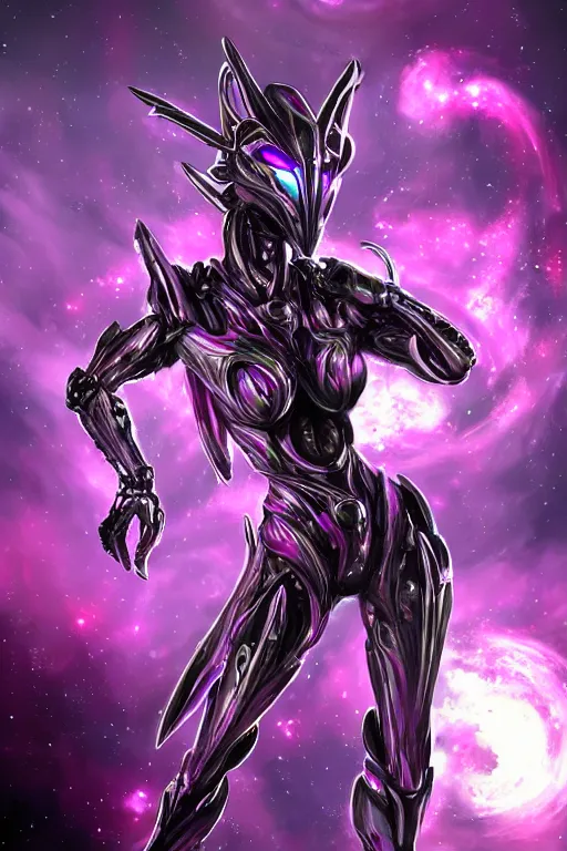 Prompt: galactic hyperdetailed elegant beautiful stunning giantess anthropomorphic mecha sexy hot female dragon goddess, sharp spines, sharp metal ears, smooth purple eyes, silver armor, fuschia skin, bigger than galaxy, epic proportions, epic scale, epic size, warframe destiny fanart, furry, dragon art, goddess art, giantess art, furaffinity, octane